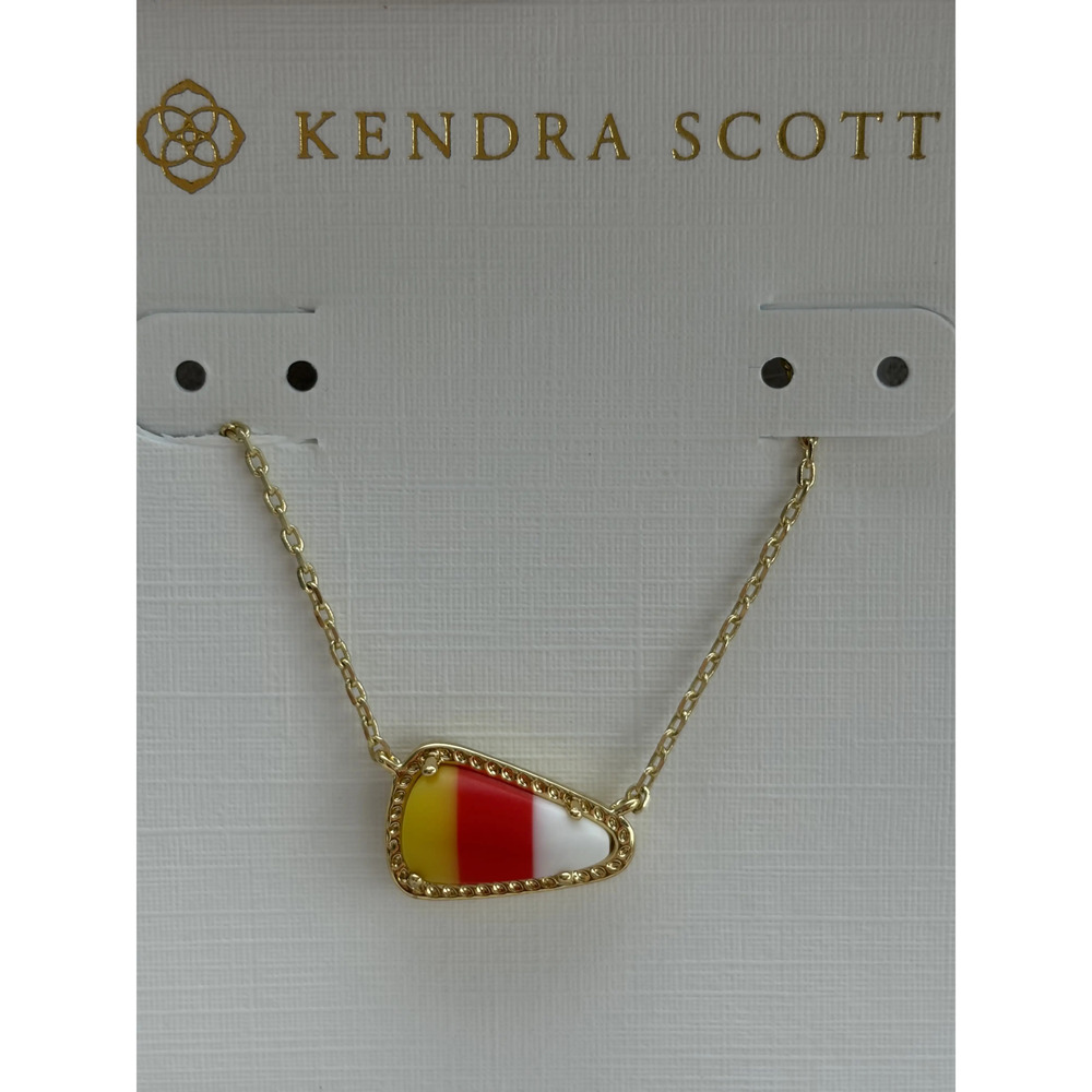 Kendra Scot Red Pendant Necklace - Picture 2 of 3